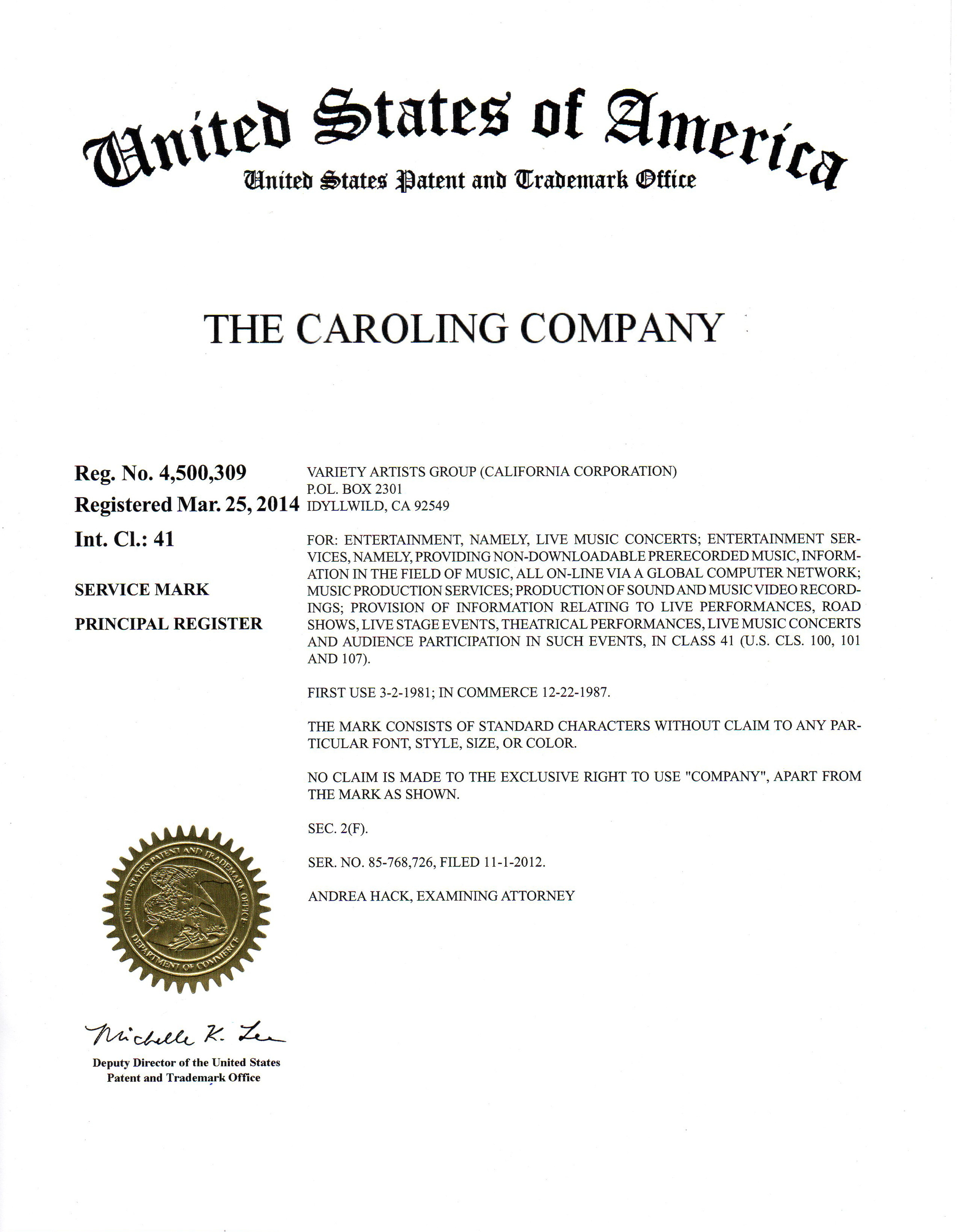 Carolers Los Angeles The Caroling Company ®
